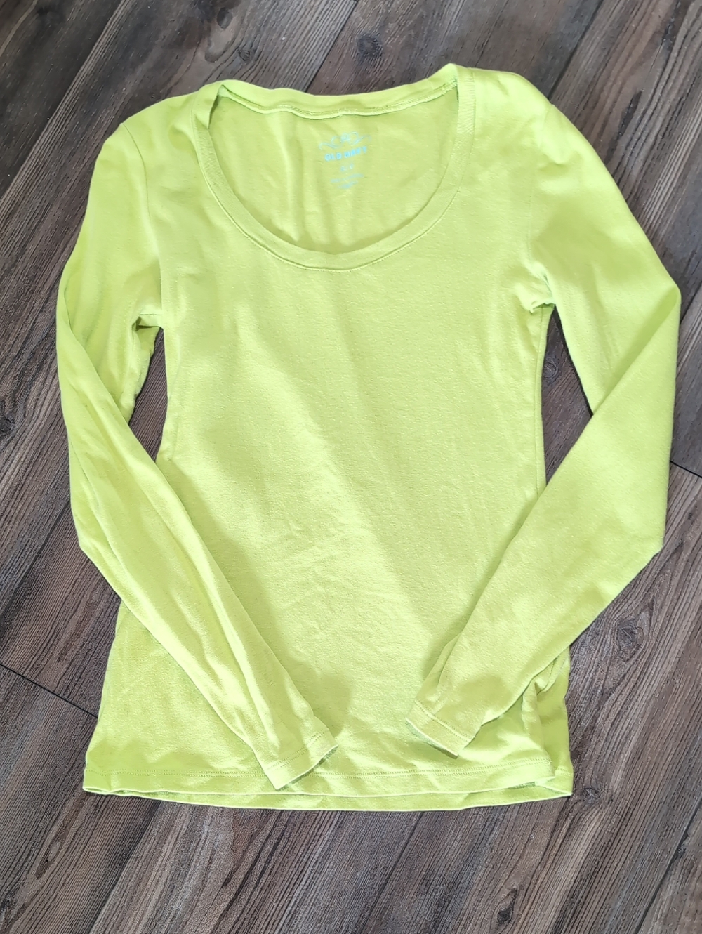 Old Navy Green Long Sleeve T-shirt Small